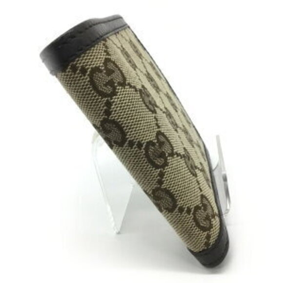 Gucci Bifold Wallet GG Canvas Beige Brown - Picture 3 of 9